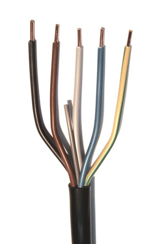 Kabel instalacyjny AKS Zielonka YKY 3 x 2,5 mm2 0,6/1 KV 1 mb