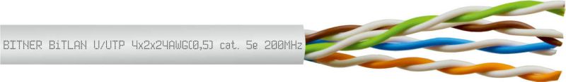 Kabel LAN UTP AWG kat. 5e 1 mb
