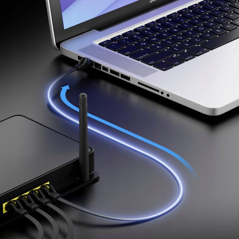Kabel sieciowy ethernet LAN Vayox VA0065 cat. 7 S/FTP RJ45 20m 1 szt.