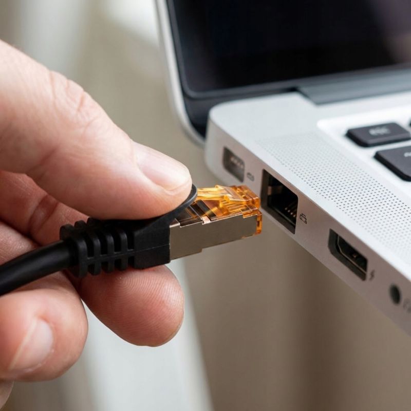 Kabel sieciowy ethernet LAN Vayox VA0176 cat. 6a S/FTP RJ45 5m 1 szt.
