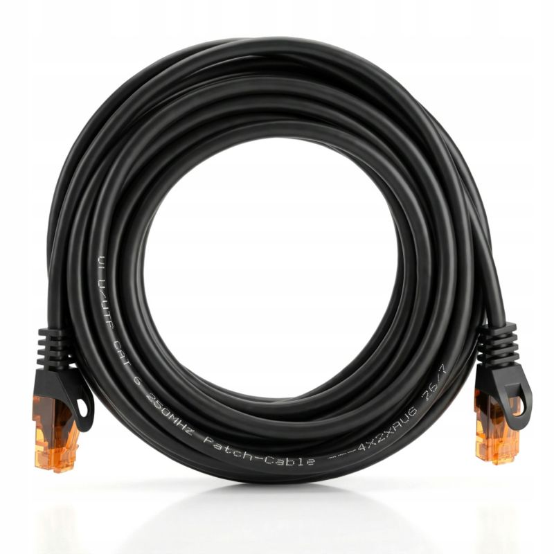 Kabel sieciowy ethernet LAN Vayox VA0251 cat. 6 UTP RJ45 10m 1 szt.