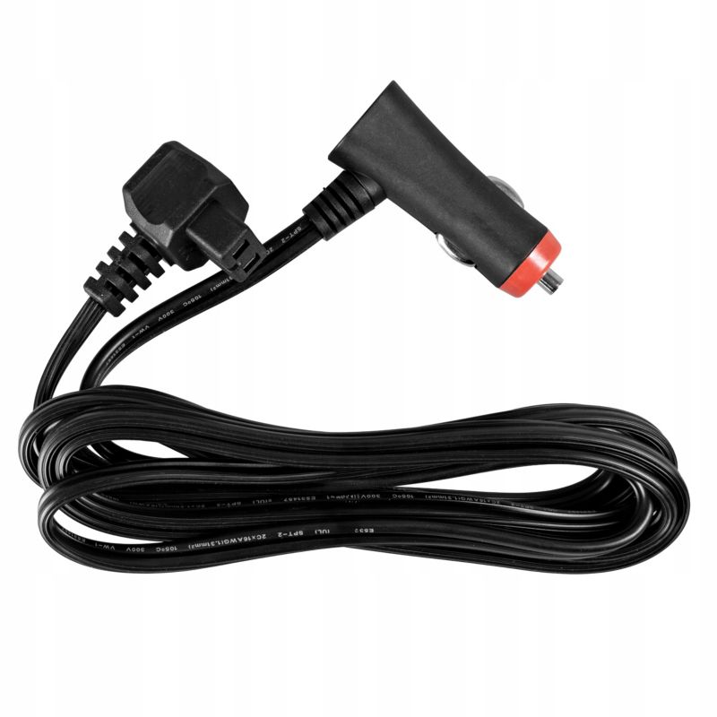 Kabel zasilający do lodówek turystycznych Vayox VA0379 z wtykiem do zapalniczki samochodowej 1szt.