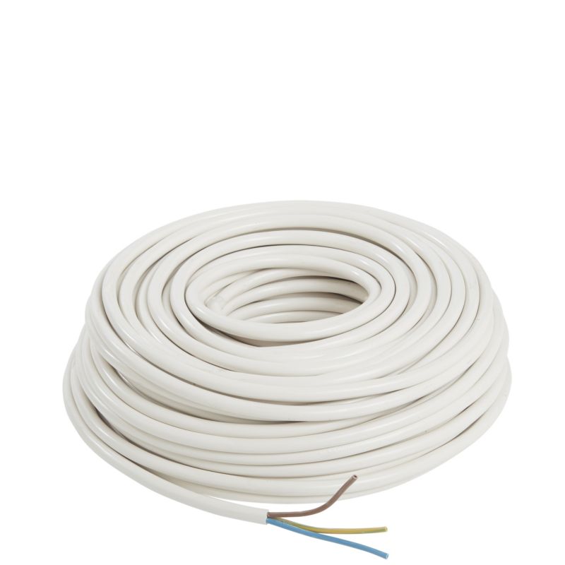 Cable Terminado Listo Cable Para Cocina EBROM H05VV-F 5x2,5 Mm2 Blanco - Cableado Terminado Y Confeccionado, 5G2,5 Cable Horno