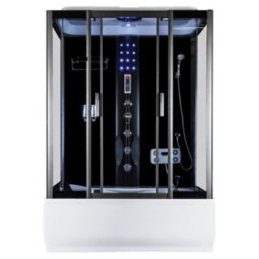 Kabina hydromasażowa z głębokim brodzikiem Kerra XL 150