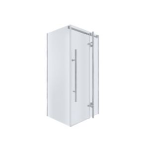 Kabina prysznicowa FERRARA Kabi 100x80 chrom bez brodzika 1 szt.