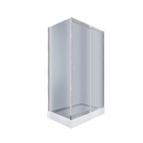 Kabina prysznicowa GALLA Durasan 120x80 chrom z brodzikiem 1 szt.