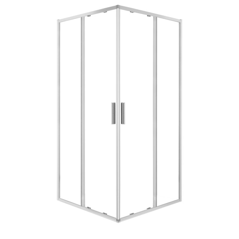 Kabina prysznicowa kwadratowa Kerra Solid SQ 100x100 chrom - 1 szt.