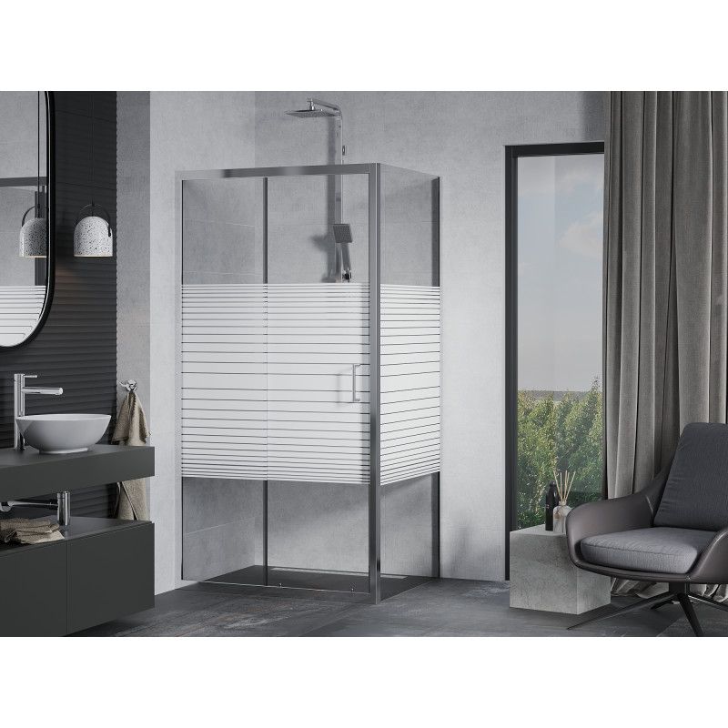 Kabina prysznicowa Mexen Apia chrom 110x90 cm 1 szt.