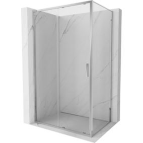 Kabina prysznicowa Mexen Exo rozsuwana 130 x 85 cm transparent chrom 1 szt.