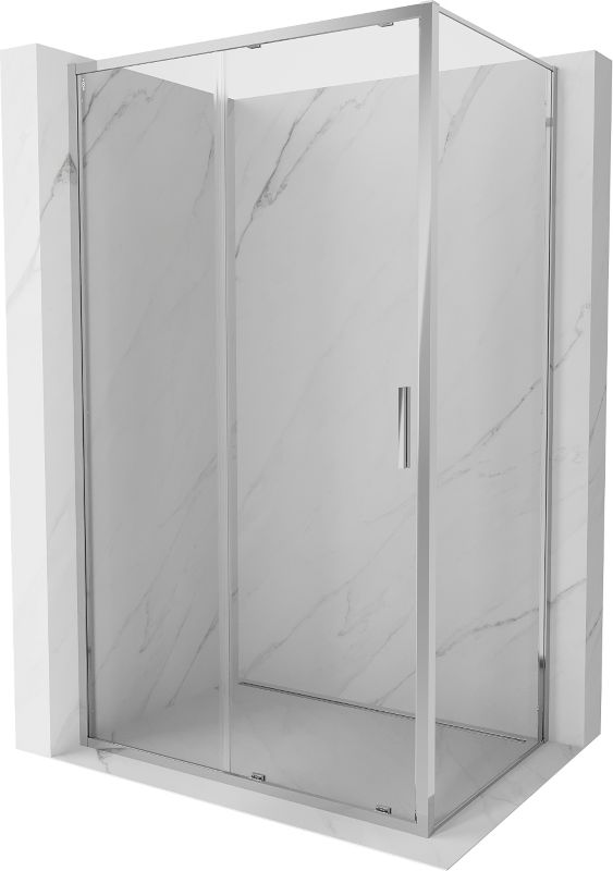 Kabina prysznicowa Mexen Exo rozsuwana 150 x 95 cm transparent chrom 1 szt.