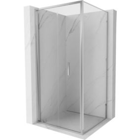 Kabina prysznicowa Mexen Exo składana 80 x 80 cm transparent chrom 1 szt.