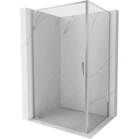Kabina prysznicowa Mexen Exo uchylna 75 x 95 cm transparent chrom 1 szt.