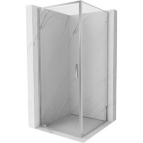 Kabina prysznicowa Mexen Exo uchylna 80 x 80 cm transparent chrom 1 szt.