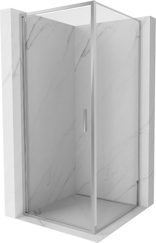 Kabina prysznicowa Mexen Exo uchylna 85 x 85 cm transparent chrom 1 szt.