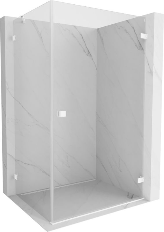 Kabina prysznicowa Mexen Lunar-B biała 90x70 cm 832-090-070-20-00-P 1 szt.