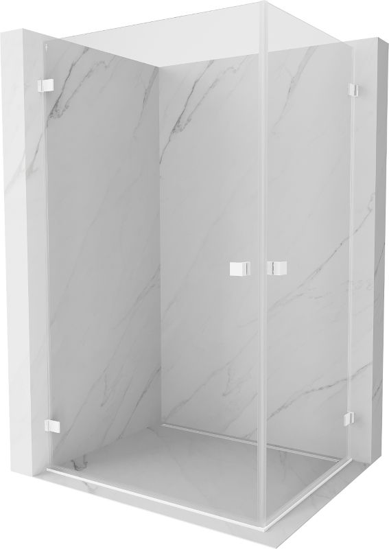 Kabina prysznicowa Mexen Lunar-B biały transparent 95x85 cm 1 szt.