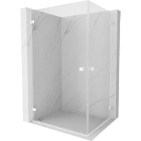 Kabina prysznicowa Mexen Lunar-B biały transparent 95x85 cm 1 szt.