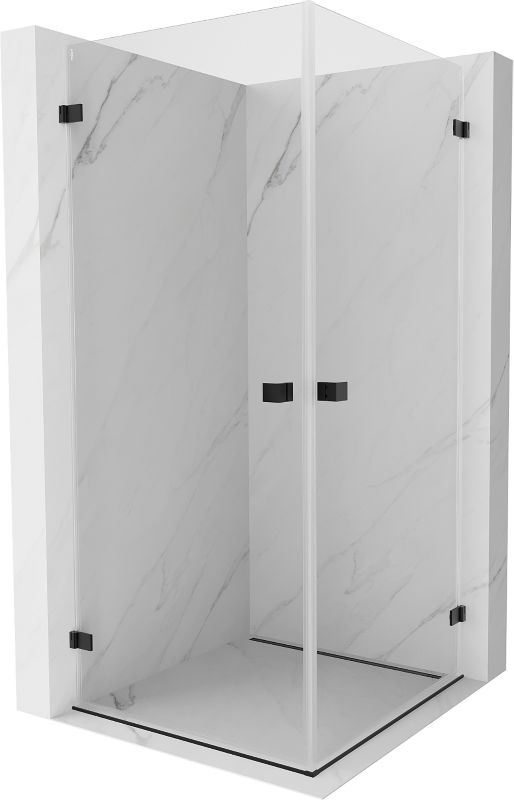 Kabina prysznicowa Mexen Lunar-B czarny transparent 85x85 cm 1 szt.