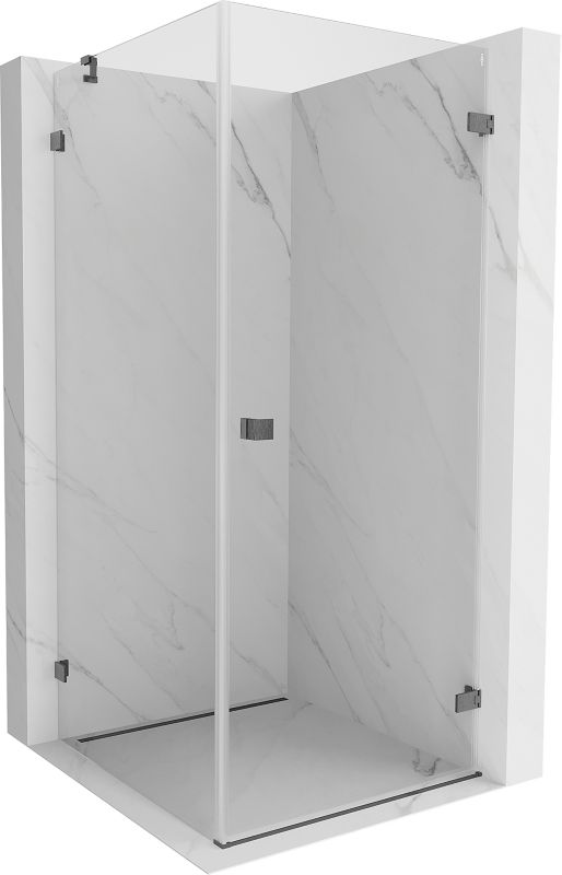 Kabina prysznicowa Mexen Lunar-B gun gray 90x90 cm 1 szt.