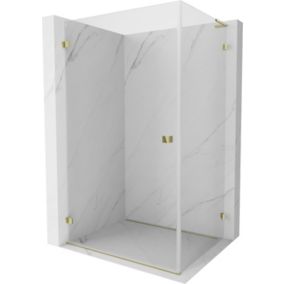 Kabina prysznicowa Mexen Lunar-B L transparent złoty 95x90 cm 1 szt.