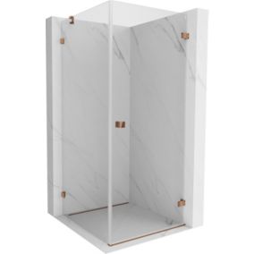Kabina prysznicowa Mexen Lunar-B różowe złoto 100x100 cm 832-100-100-60-00-P 1 szt.