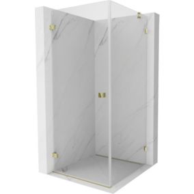 Kabina prysznicowa Mexen Lunar-B transparent złota 80x80 cm 1 szt.