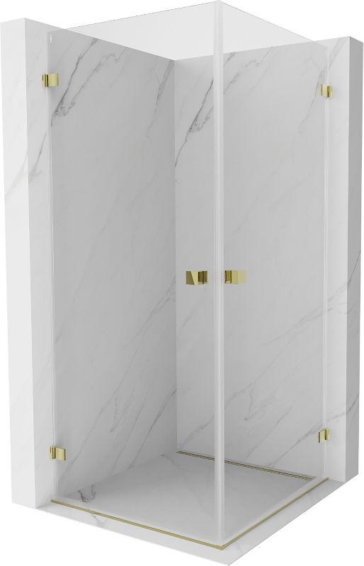 Kabina prysznicowa Mexen Lunar-B transparent złota 85x85 1 szt.