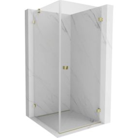 Kabina prysznicowa Mexen Lunar-B złota 100x100 cm 832-100-100-50-00-P 1 szt.