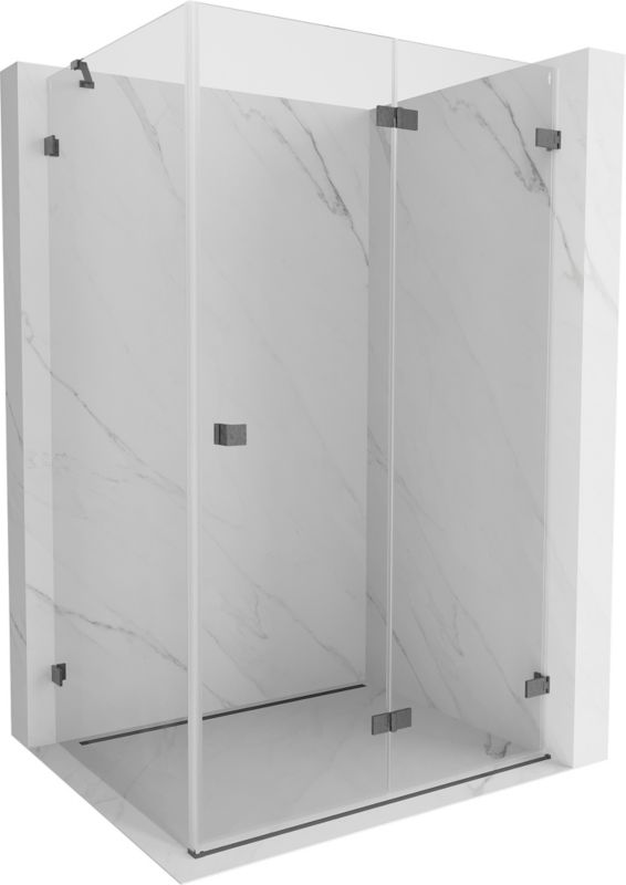 Kabina prysznicowa Mexen Lunar-F gun gray 85x80 cm 1 szt.