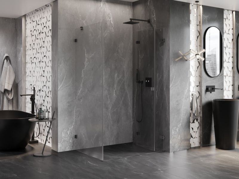 Kabina prysznicowa Mexen Lunar-F gun metal 90x80 1 szt.
