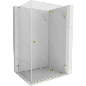 Kabina prysznicowa Mexen Lunar-F L złota 95 x 80 cm 836L-095-080-50-00-P 1 szt.