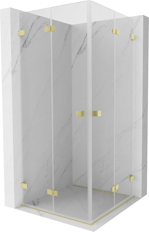Kabina prysznicowa Mexen Lunar-F złota 70x70 cm 836-070L-070P-55-00 1 szt.
