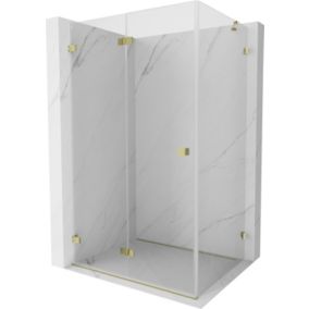 Kabina prysznicowa Mexen Lunar-F złota 90x70 cm 836-090-070-50-00-L 1 szt.