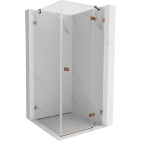 Kabina prysznicowa Mexen Lunar różowe złoto 90x90 cm 834-090-090-60-00-P 1 szt.