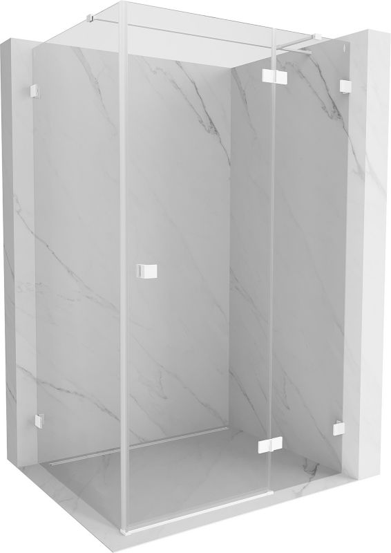 Kabina prysznicowa Mexen Lunar T biała 115 x 100 cm 834T-115-100-20-00-P 1 szt.