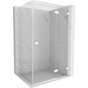Kabina prysznicowa Mexen Lunar T biała 115 x 100 cm 834T-115-100-20-00-P 1 szt.