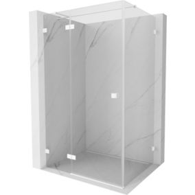 Kabina prysznicowa Mexen Lunar T biała transparent 130x80 1 szt.