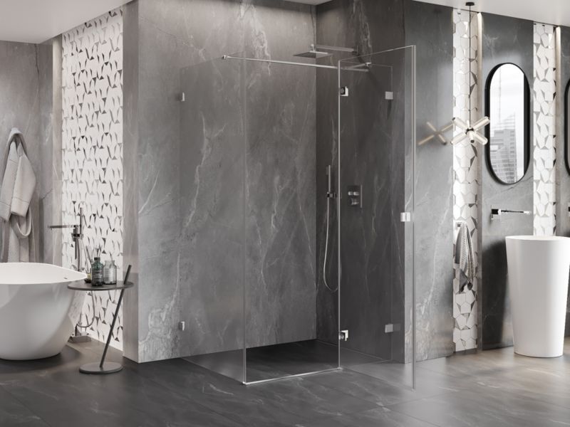Kabina prysznicowa Mexen Lunar T chrom transparent 135x90 1 szt.