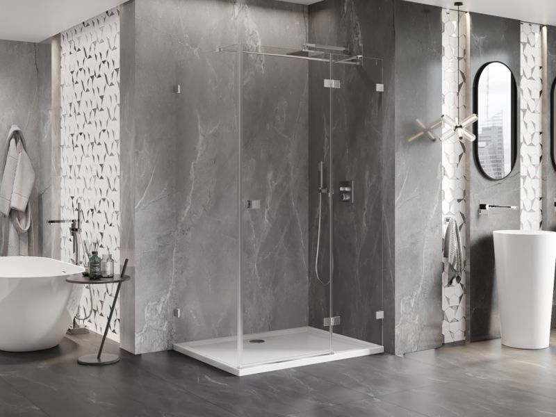 Kabina prysznicowa Mexen Lunar T chrom transparent 135x90 1 szt.