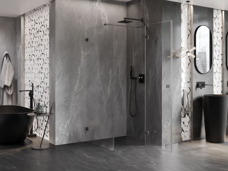 Kabina prysznicowa Mexen Lunar T gun metal 110 x 110 cm 1 szt.