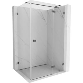 Kabina prysznicowa Mexen Lunar T transparent gun gray 130x110 cm 1 szt.