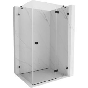 Kabina prysznicowa Mexen Lunar transparent czarna 100x90 cm 1 szt.