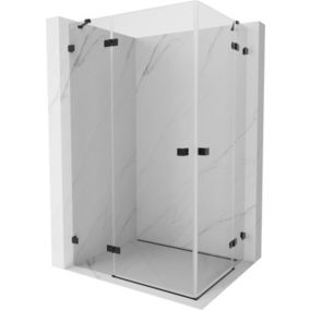 Kabina prysznicowa Mexen Lunar transparent czarna 110x95 cm 1 szt.