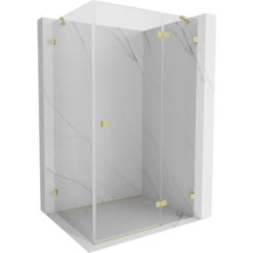 Kabina prysznicowa Mexen Lunar transparent gold 85x70 cm 1 szt.