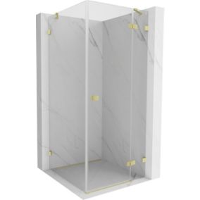 Kabina prysznicowa Mexen Lunar złota 80x80 cm 834-080-080-55-00-P 1 szt.