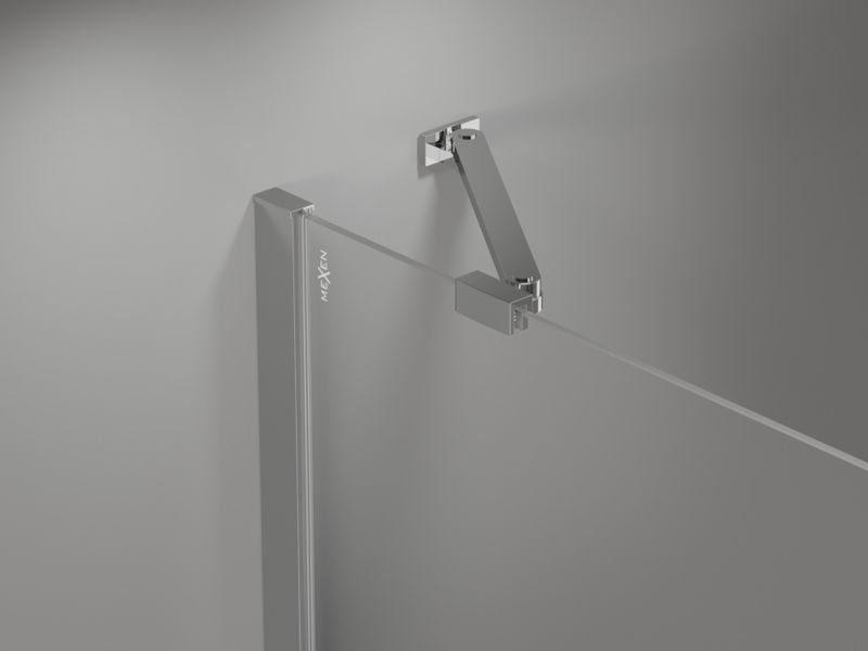 Kabina prysznicowa Mexen Mist chrom transparent 120x105 cm 1 szt.