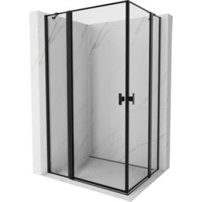 Kabina prysznicowa Mexen Mist czarna 115x80 cm 8A4-115L-080P-70-70 1 szt.