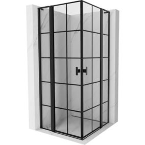 Kabina prysznicowa Mexen Mist L czarna 115x115 1 szt.