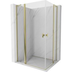 Kabina prysznicowa Mexen Mist L złota 100x90 cm 8A4L-100-090-50-00 1 szt.