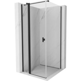 Kabina prysznicowa Mexen Mist T czarna 110x110 cm 8A4T-110-110-70-00 1 szt.